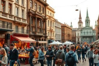 Jászvásár utcai élet, egyetemisták és kulturális események