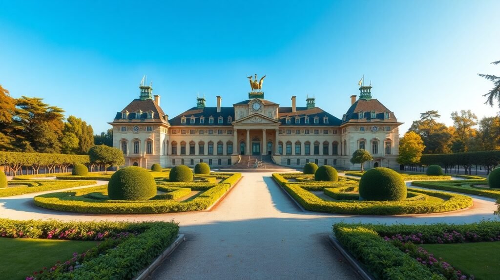 A Wilanówi palota és a gyönyörű barokk kertek Varsóban