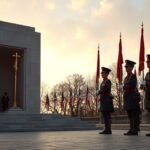 Ismeretlen Katona Sírja: Őrségváltás ceremónia Varsóban.