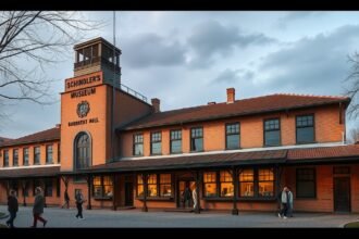 Schindler múzeum Krakkóban, második világháború története.