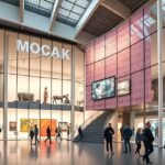 MOCAK Kortárs Művészeti Múzeum belső tér, Krakkóban.