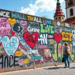 Prága John Lennon-fala színes üzenetei