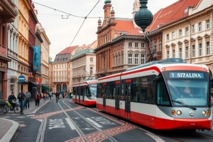 Brnói villamos a város közlekedésében, a híres šalina