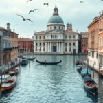 Velencei csatorna és modern palota, Peggy Guggenheim Gyűjtemény