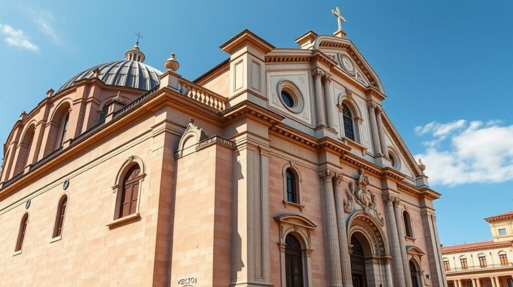 San Zeno-bazilika román stílusú épület Veronában, Olaszországban.