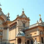 A Scaliger-sírok monumentális épülete Verona városában.