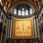 A Keresztelő Szent János-dóm belső terének részlete Torinóban.