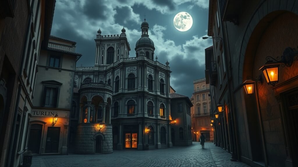 Torino városa, ahol a fehér és fekete mágia titkai rejtőznek.