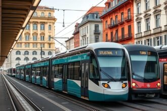 Villamosok Torinó közlekedésében