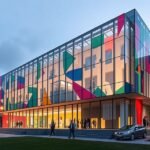 A MAMbo épülete Bologna városában, modern művészeti tárlatokhoz.