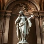 Fátyolos Krisztus szobra a Sansevero-kápolnában Nápolyban