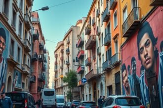 Utcai falfestmények Nápolyban, Maradona kultuszával