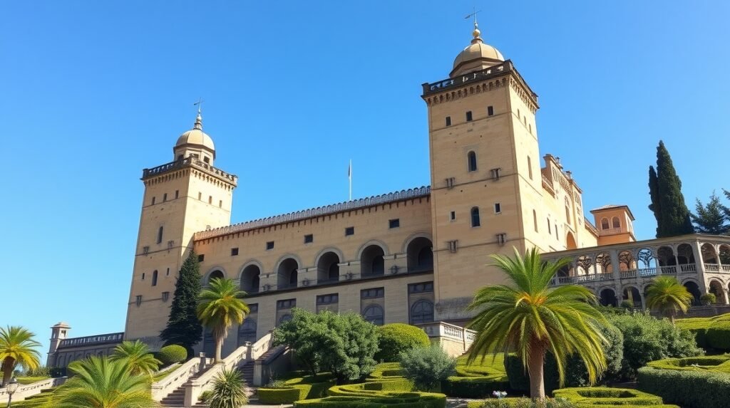 A Zisa kastély, Palermo gyönyörű arab-normann építészeti remekműve.