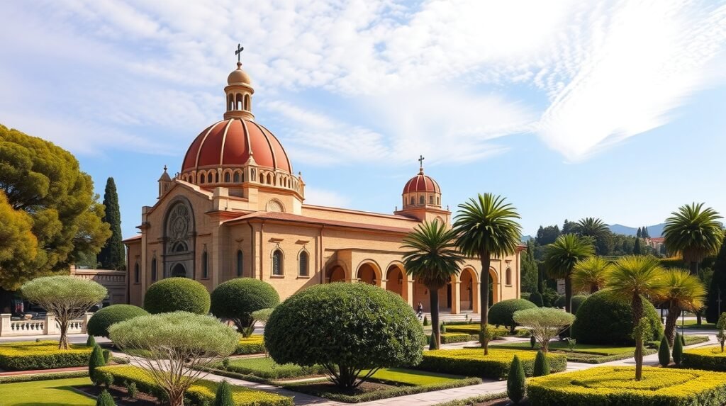 San Giovanni degli Eremiti piros kupolái Palermo városában