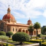 San Giovanni degli Eremiti piros kupolái Palermo városában