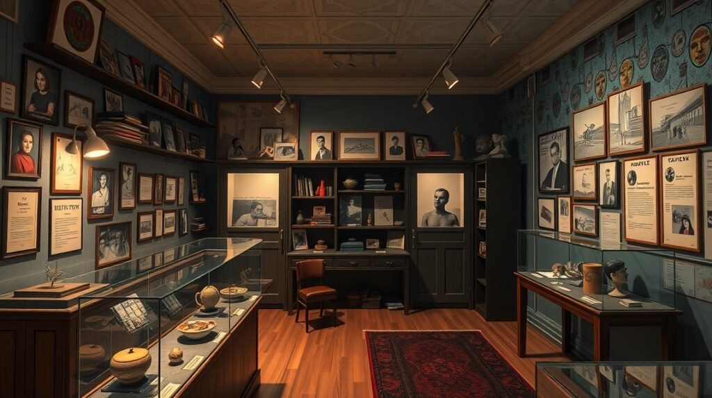 Összetört Szívek Múzeuma belső tere, Zágráb