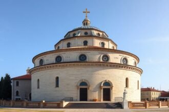A Szent Donát-körtemplom Zárában, lenyűgöző építészeti csoda.