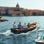 Csónakázás Zárában, a Barkajoli csónakosokkal az Adriai-tengeren.