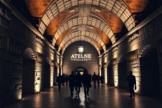 A Diocletianus-palota misztikus pincéje Splitben, Horvátországban