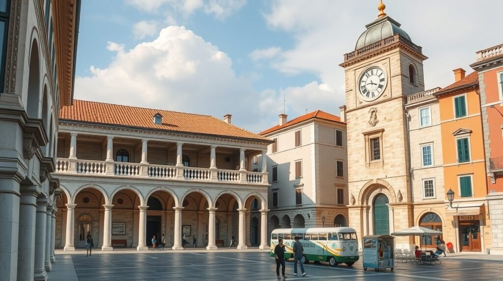 Trogir Városi Loggia és Óratorony, Horvátország