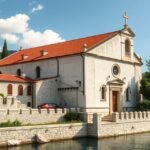 Szent Domonkos-kolostor Trogirban, román-gótikus építészet