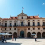 A Trogiri Városháza, a gótikus-reneszánsz Rektori palota csodás homlokzata.