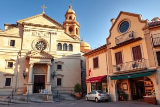 A Ferences kolostor és a régi patika Dubrovnik központjában