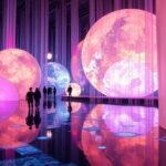 teamLab Planets interaktív digitális művészeti élmény Tokióban
