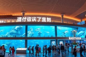 A Nagojai Kikötő Akváriuma lenyűgöző tenger alatti világ