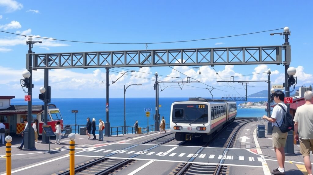 A Kamakura vasúti átjáró, a Slam Dunk anime ikonikus helyszíne