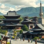 Kamakura, a szamurájok egykori fővárosa, lenyűgöző templomaival és hegyekkel.