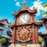 Botchan Karakuri óra Macujamában, Japán történelmi városrészével