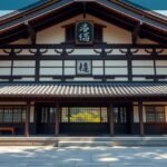 Jo-an teaszoba tradicionális japán tea ház Macujamában