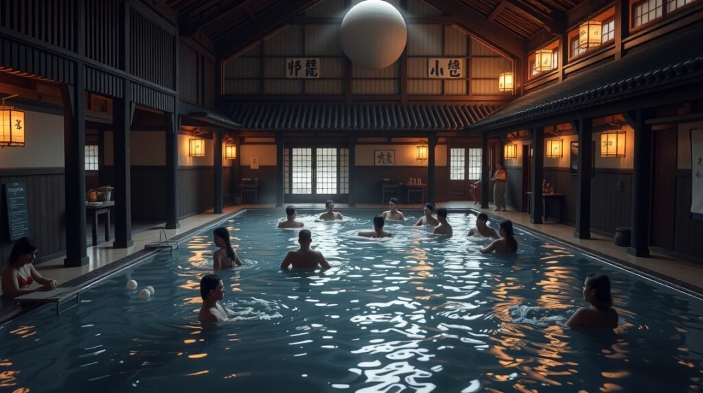 Hagyományos japán fürdőélmény a Dogo Onsen medencéjében