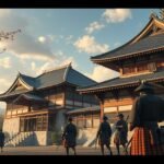 Szamurájok és csendélet Fukusimában, japán történelem.