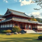 Rinno-ji templom Szendai gyönyörű kertjével