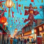 Szendai Tanabata fesztivál, színes lampionok és tradicionális élmény