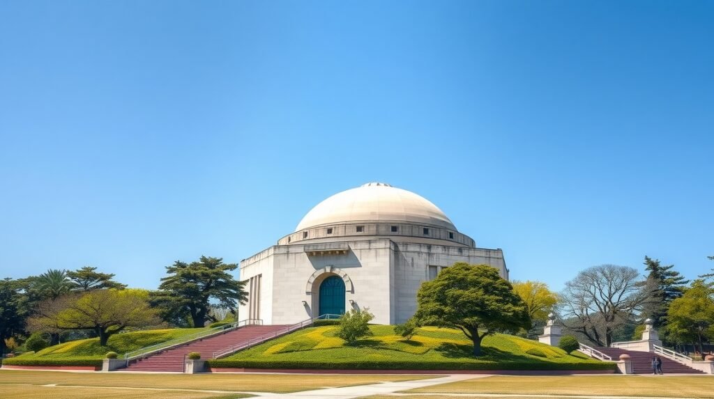 Az Atombomba-dóm (Genbaku Dome) Hirosimában, Japánban