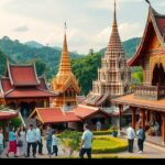 Chiang Mai templomok és hagyományos építészet a Lanna örökségében