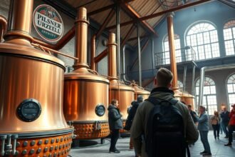 Pilsner Urquell sörgyár látogatás Plzeňben