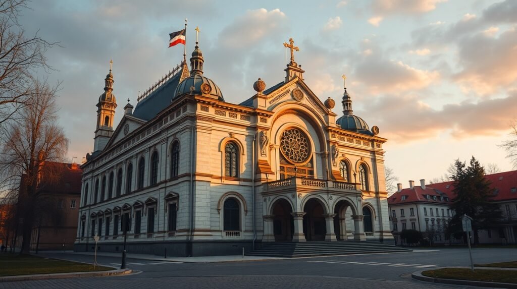 A Nagy Zsinagóga Plzeňben, Európa második legnagyobb zsinagógája.