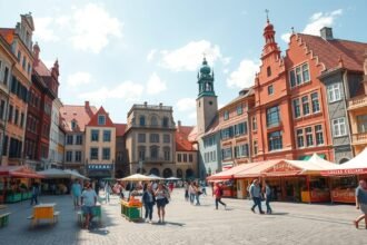 Köztársaság tér (Náměstí Republiky) Plzeň városában