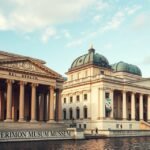 Berlin Múzeum-sziget Pergamon és Neues Museum épületei