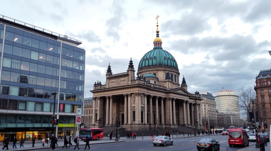 Kaiser Wilhelm Emléktemplom a Kurfürstendammon, Berlin történelmi épülete.