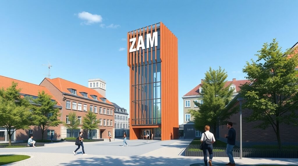 ZARM Falltorony a Brémai Egyetemnél, népszerű látnivaló Németországban