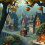 Mesés környezet Bréma utcáin, Grimm testvérek meséi nyomán.