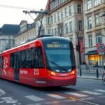 Bréma közlekedés: villamos és kerékpáros kultúra az utcákon.