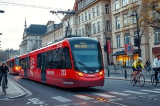 Bréma közlekedés: villamos és kerékpáros kultúra az utcákon.