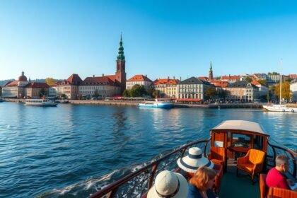 Hajókázás a Weseren, Bréma gyönyörű panorámája vízről