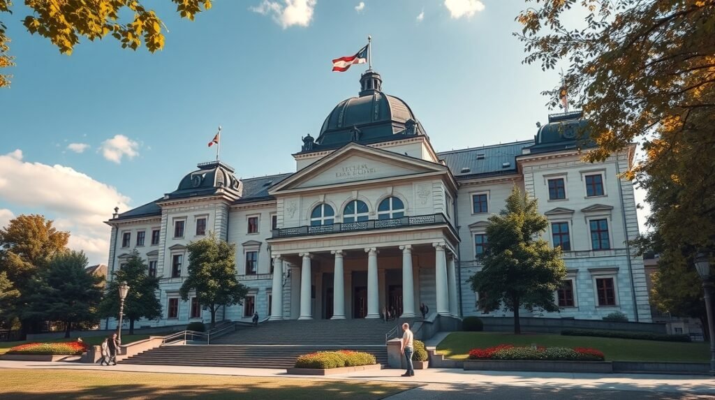 Az Alsó-Szászország Tartományi Múzeuma épülete Hannoverben.